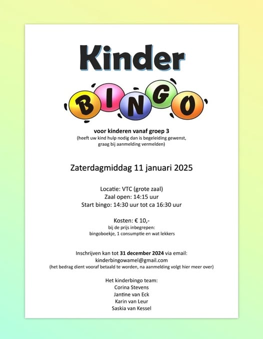 Kinder bingo